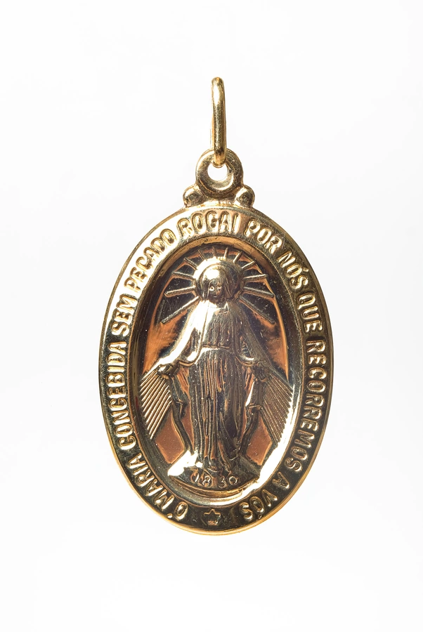 Zázračná medaila Panny Márie zlatý prívesok TinMa PR017