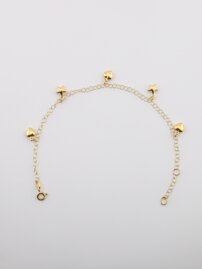 Originálny náramok so srdiečkami