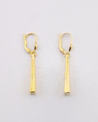 Visiace náušnice s gravírovaným