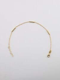 Originálny náramok zo žltého zlata