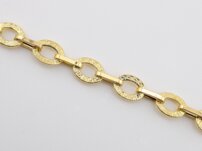 Dámsky zlatý náramok Golden Circle