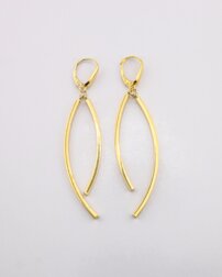 Jedinečné visiace náušnice Tinma