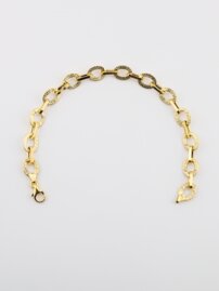 Dámsky zlatý náramok Golden Circle