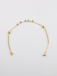 Dámsky náramok z bieleho, ružového a žltého zlata