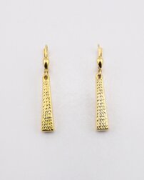 Visiace náušnice s gravírovaným