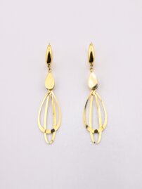 Nadčasové dánske visiace náušnice