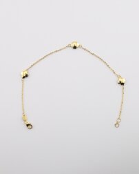 Náramok s motívom štvorlístka