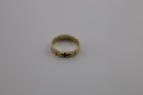 Zlatý prsteň ruženec žlté zlato